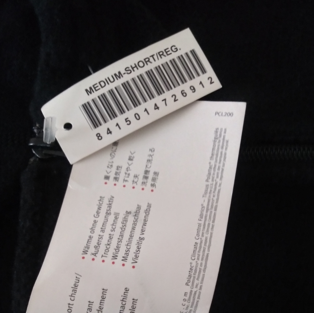 NEW Polartec Black Fleece Overalls - Picture 7 of 7